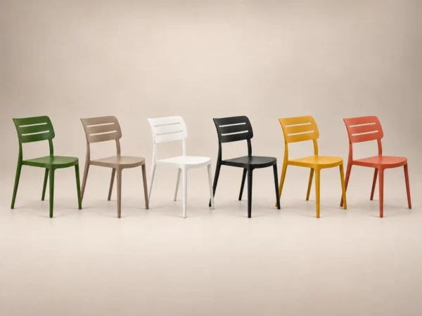 Zeus resin chair in 6 colours – Trend Concept