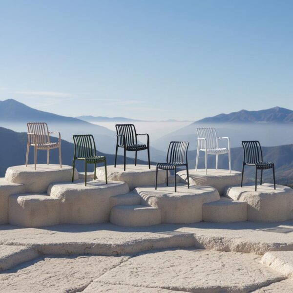 Valentin Armchair — Trend Concept Master Collection Valentin Armchair in a hospitality setting — Trend Concept Master Collection