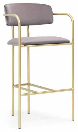 Zanetta Aurelia bar stool with arms for hotel bars