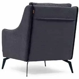 Zanetta Grafite lounge chair for hotel lobbies and lounges — view 2